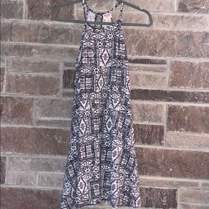 Black and white dress